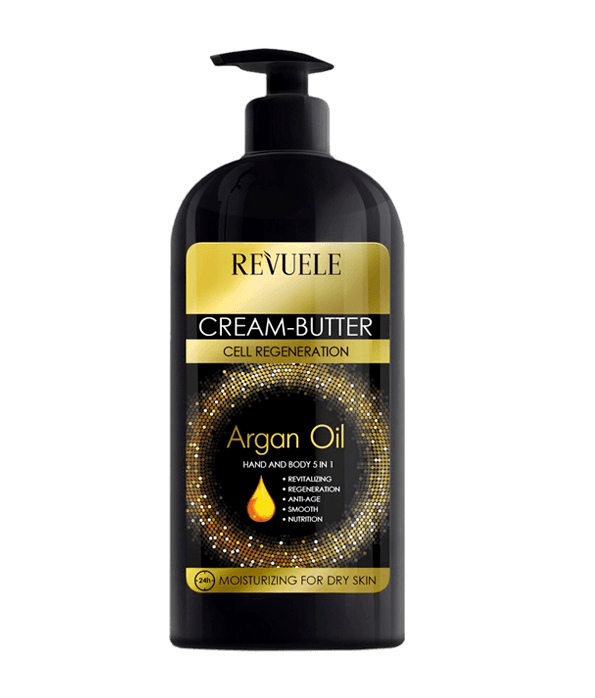 Revuele Argan Oil Cream Butter Hand & Body 5in1 - FamiliaList