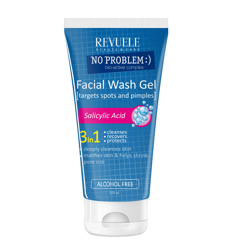 Revuele No Problem Facial Wash Gel Targets Spots And Pimples - FamiliaList