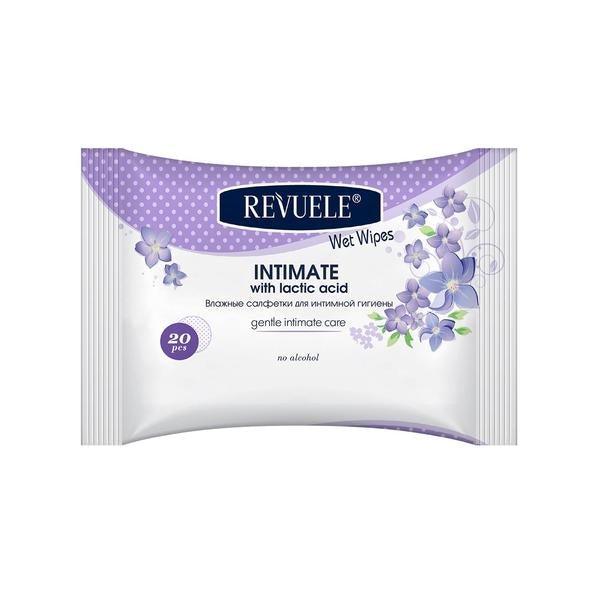 Revuele Wet Wipes Intimate Hypoallergenic With Lactic Acid - FamiliaList