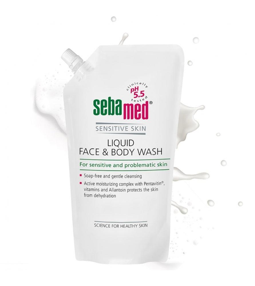 Sebamed Liquid Face & Body Wash Refill Pack 1000ml - FamiliaList