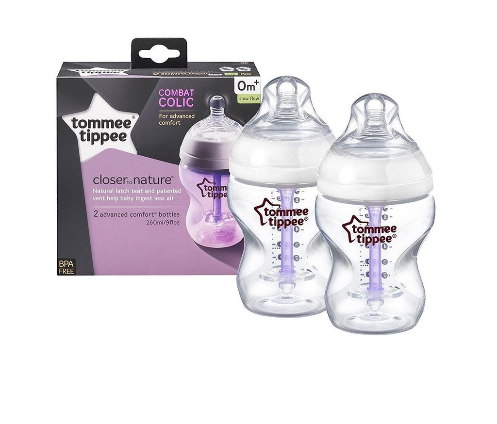 Tommee Tippee Bottle- Advanced Comfort 260ml- Pack Of 2 - FamiliaList