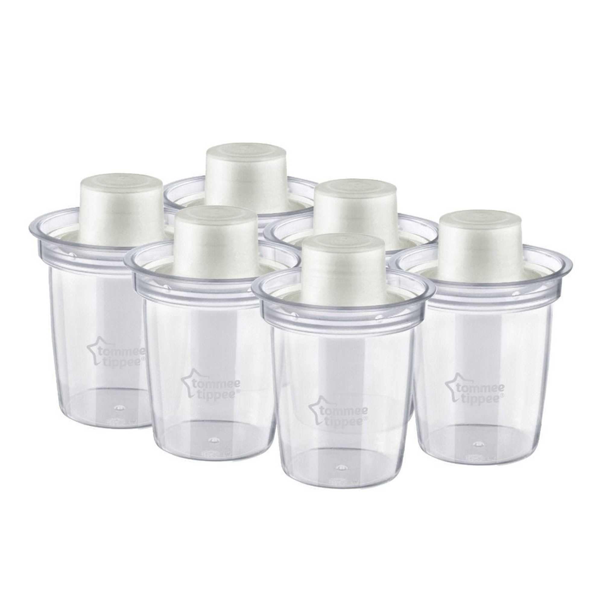 Tommee tippee breast milk best sale storage pots