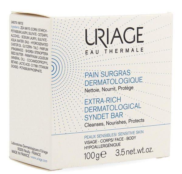 Uriage Eau Thermale Extra Rich Dermatological Sydnet Bar - FamiliaList